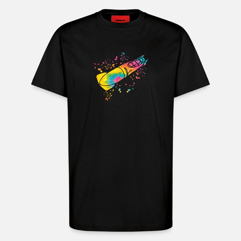 Bobsleigh Bobsleigh Four-man Bobsleigh - T-Shirt - made by SPREAD - SOLID BLACK