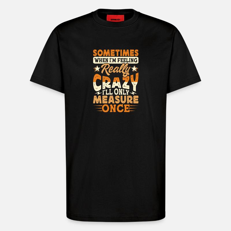 Baumpfleger Holzarbeiter Waldarbeiter Geschenk - T-Shirt - made by SPREAD - SOLID BLACK
