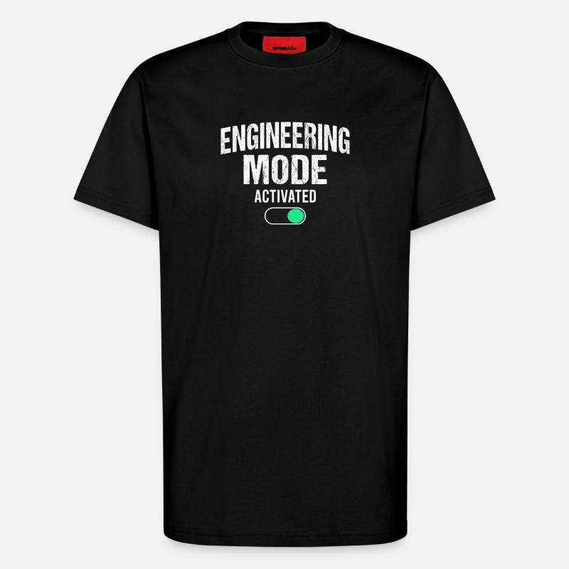 Mechanical Engineering Mechanical Engineer - T-Shirt - made by SPREAD - SOLID BLACK