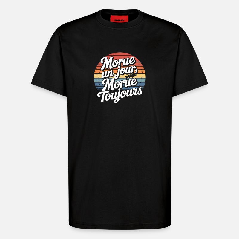 Cod One Day Always - T-Shirt - made by SPREAD - SOLID BLACK