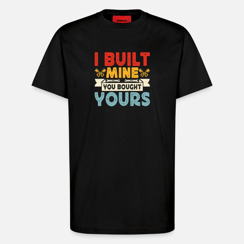 Mechanic Mechatronics Technician Screwdriver Gift - T-Shirt - made by SPREAD - SOLID BLACK