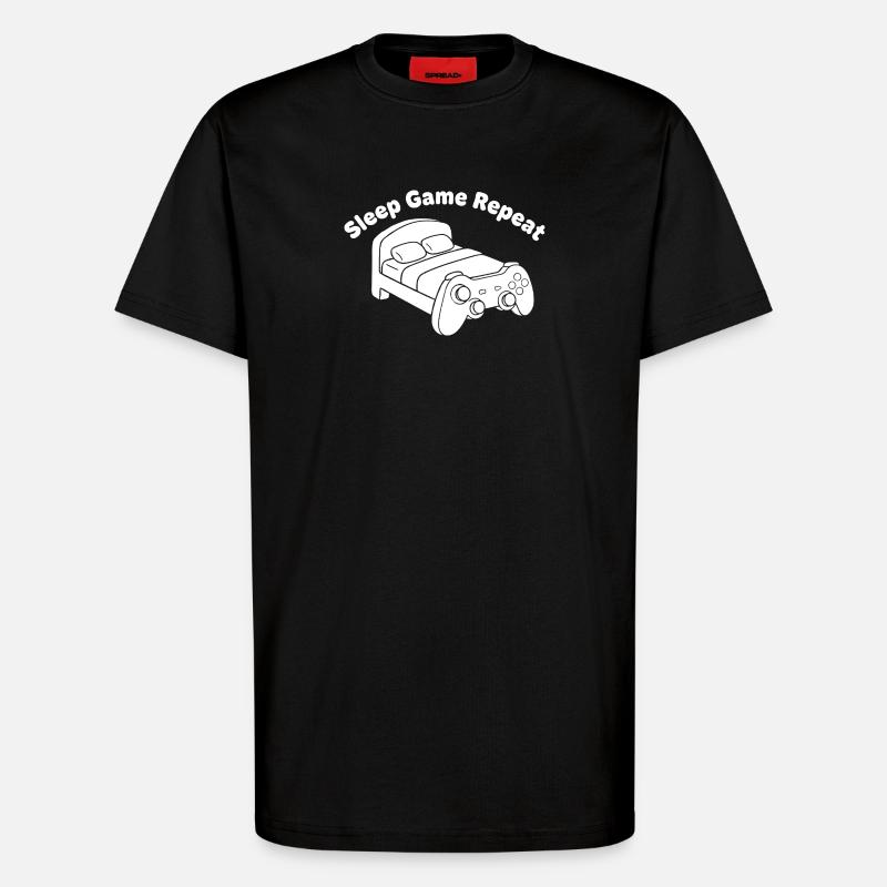 Gaming Bett Controller Design - T-Shirt - made by SPREAD - SOLID BLACK