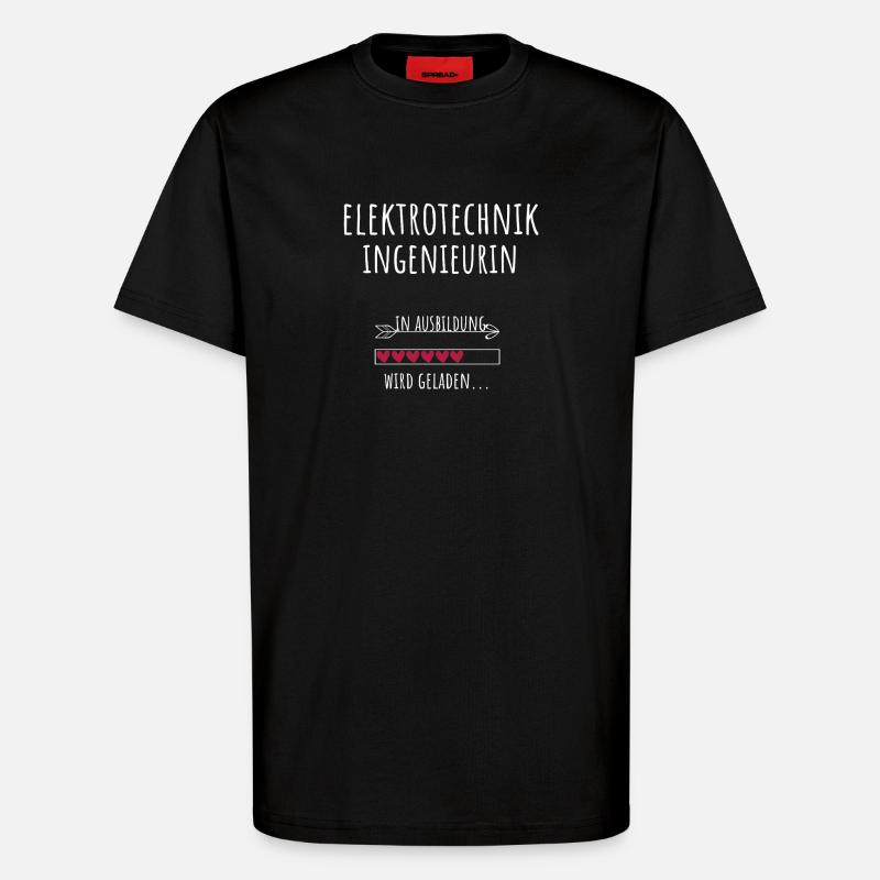Electrical Engineer Study Gift - T-Shirt - made by SPREAD - SOLID BLACK