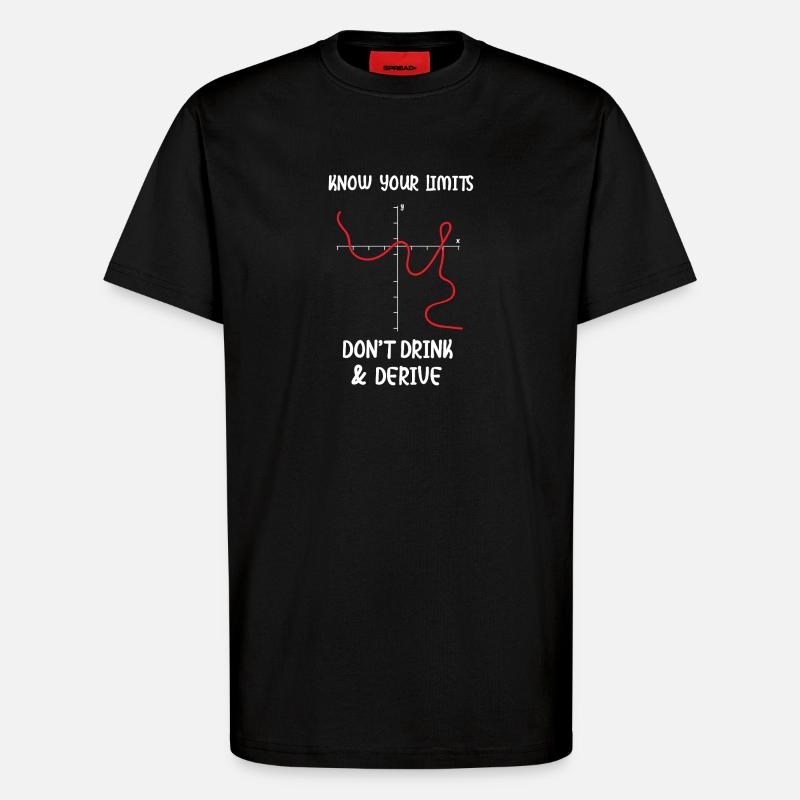 Math Math Math Teacher Mathematician - T-Shirt - made by SPREAD - SOLID BLACK