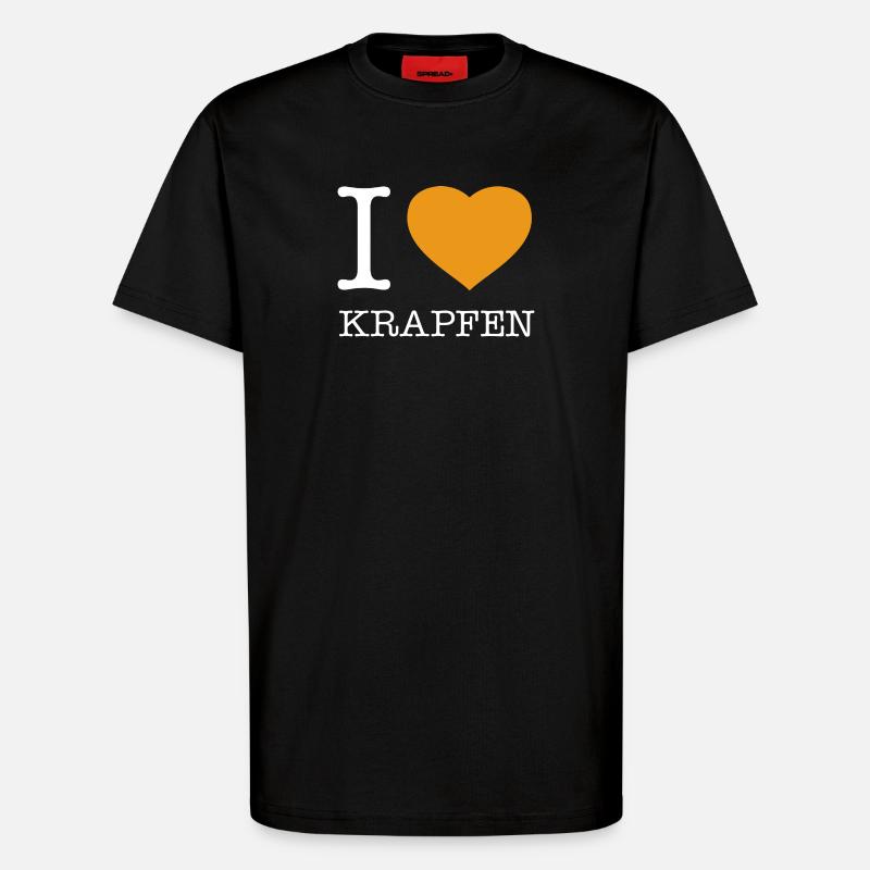 J’adore les beignets - T-shirt bio décontracté fabriqué en UE - SOLID BLACK
