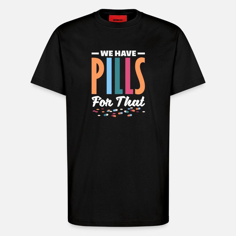 Pharmacist Pharmaceutical Technical - T-Shirt - made by SPREAD - SOLID BLACK