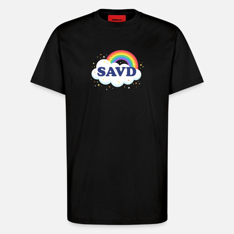 Erlöste Regenbogenbibel Christlicher Glaube Jesus  - T-Shirt - made by SPREAD - SOLID BLACK