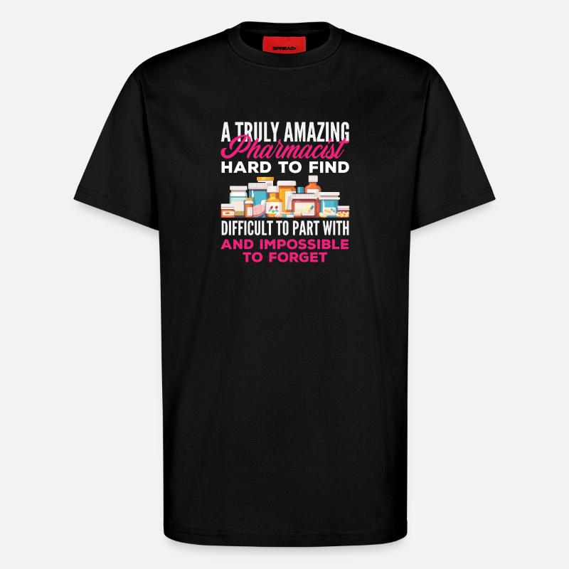 Pharmacist Pharmaceutical Technical - T-Shirt - made by SPREAD - SOLID BLACK