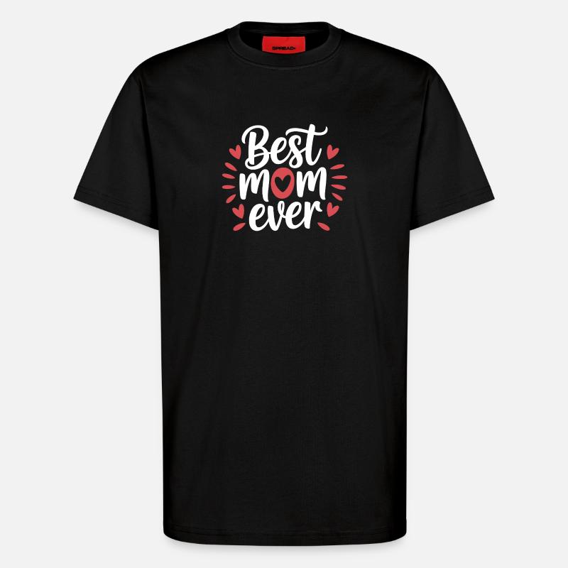 Die beste Mutter aller Zeiten - T-Shirt - made by SPREAD - SOLID BLACK
