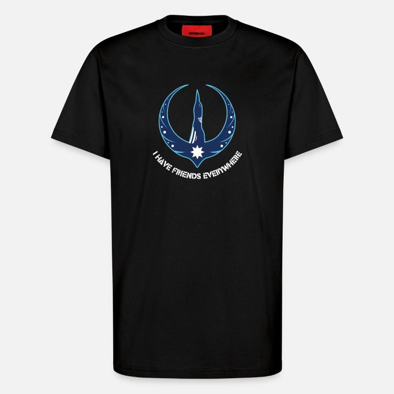Minnesota Rebellion Eistaucher - T-Shirt - made by SPREAD - SOLID BLACK