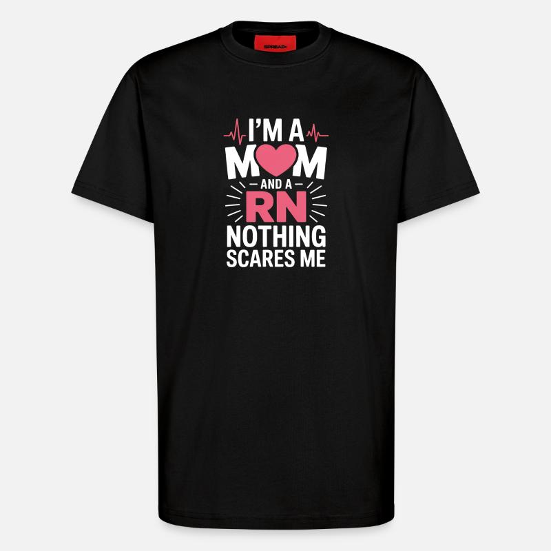 Krankenschwester Sprüche Krankenschwester Geschenk - T-Shirt - made by SPREAD - SOLID BLACK