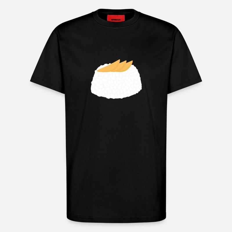 Mango-Klebreis - T-Shirt - made by SPREAD - SOLID BLACK