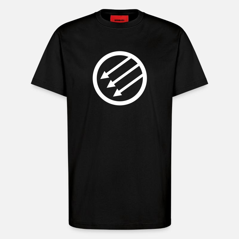 Iron Front / Eiserne Front / Järnfronten - T-Shirt - made by SPREAD - SOLID BLACK