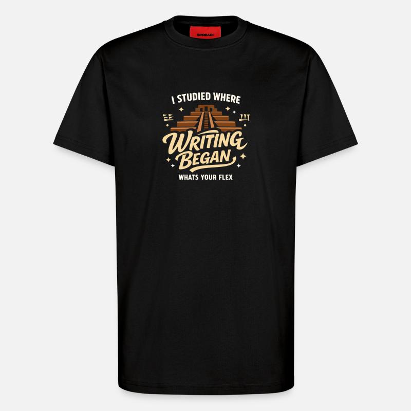 Altes Mesopotamien, Sumerisches - T-Shirt - made by SPREAD - SOLID BLACK