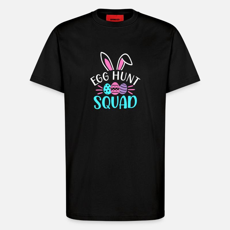 Eiersuchtrupp - T-Shirt - made by SPREAD - SOLID BLACK