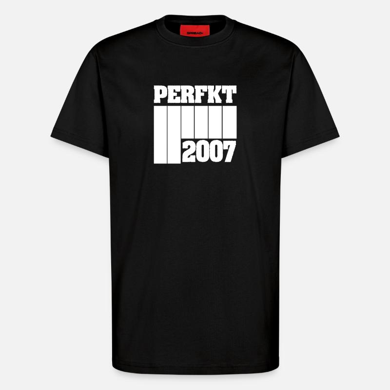 2007 - T-Shirt - made by SPREAD - SOLID BLACK
