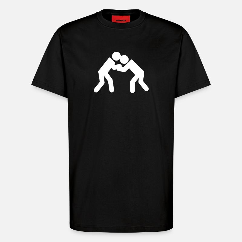 Lutter - T-shirt bio décontracté fabriqué en UE - SOLID BLACK