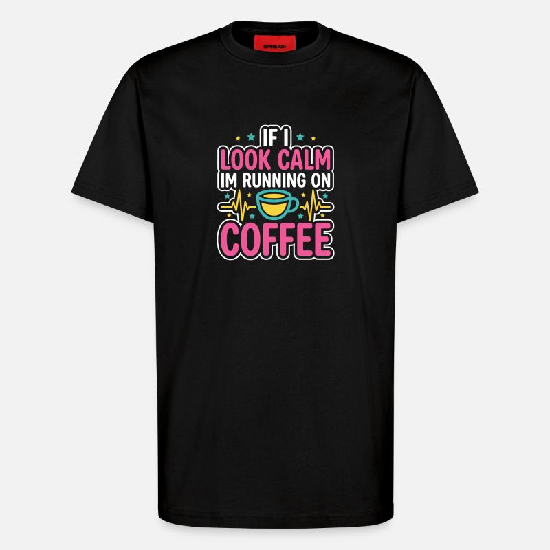 Nachtschicht-krankenschwester, Müde - T-Shirt - made by SPREAD - SOLID BLACK