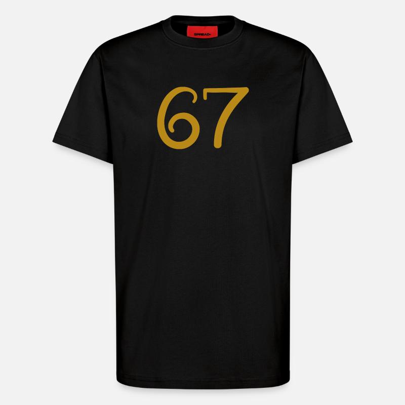 67 - T-shirt bio décontracté fabriqué en UE - SOLID BLACK