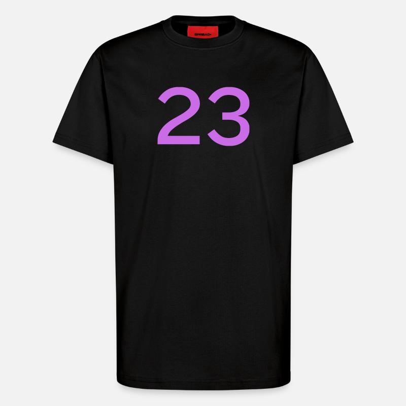 23 - T-shirt bio décontracté fabriqué en UE - SOLID BLACK