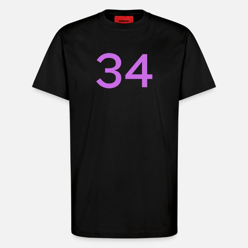 34 - T-Shirt - made by SPREAD - SOLID BLACK