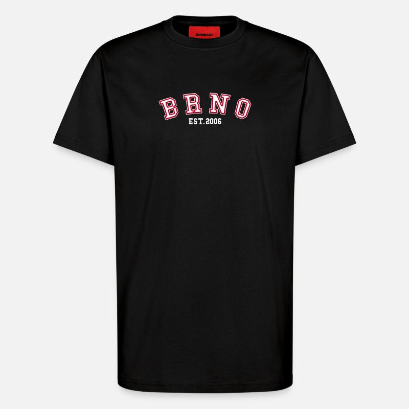 Brünn, gegründet 2006 - T-Shirt - made by SPREAD - SOLID BLACK