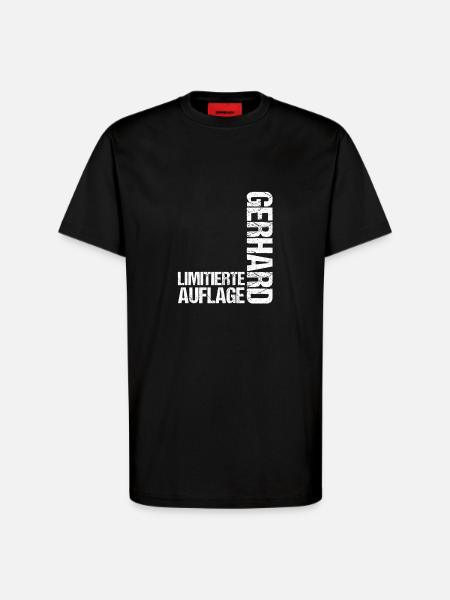 Gerhard - T-Shirt - made by SPREAD - SOLID BLACK
