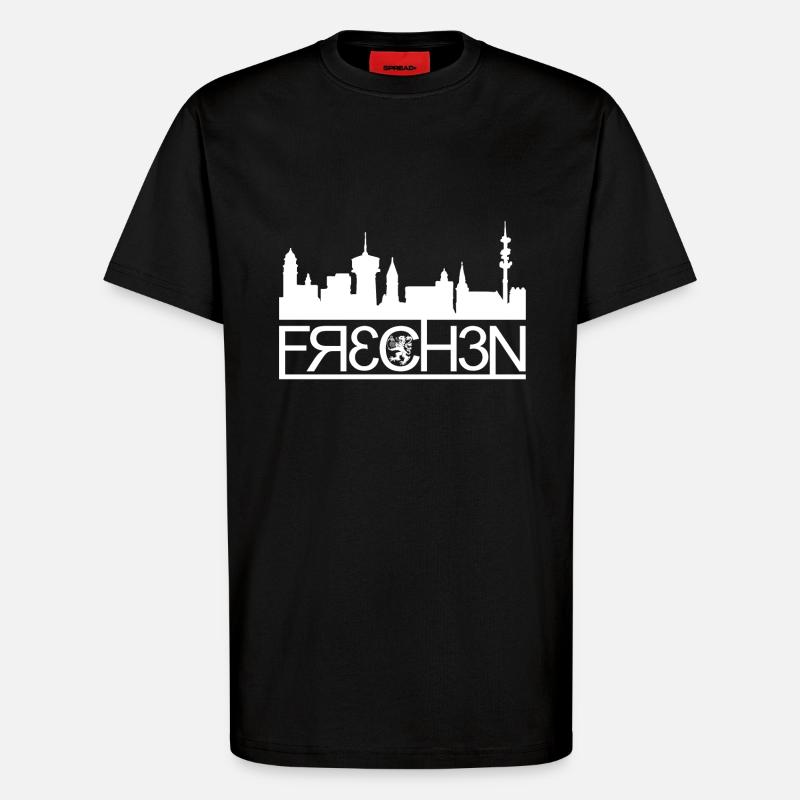 Frechen - T-Shirt - made by SPREAD - SOLID BLACK