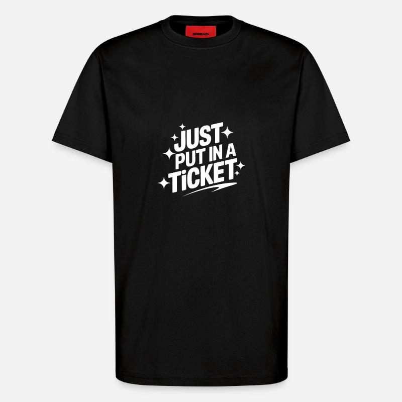 Technischer Support Computerfreak Nerd - T-Shirt - made by SPREAD - SOLID BLACK