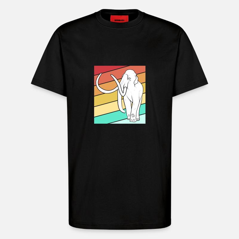 Mammut - T-Shirt - made by SPREAD - SOLID BLACK