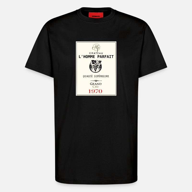Der perfekte Mann - T-Shirt - made by SPREAD - SOLID BLACK