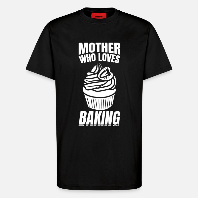 Bäcker Mama - T-Shirt - made by SPREAD - SOLID BLACK