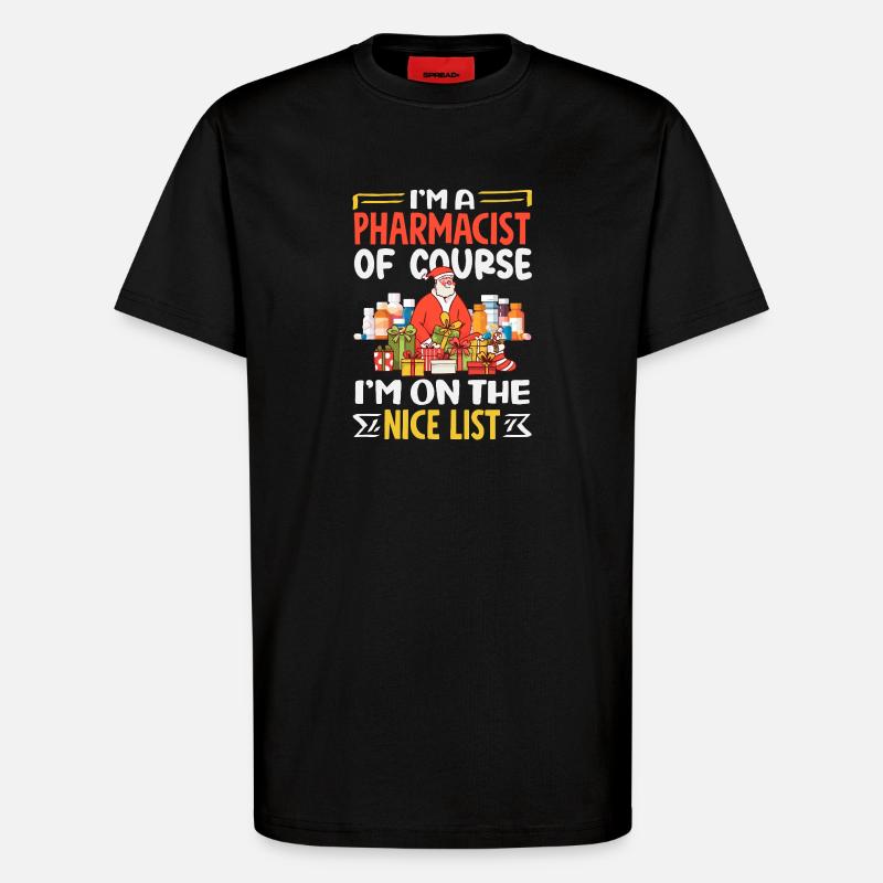 Pharmacist Pharmaceutical Technical - T-Shirt - made by SPREAD - SOLID BLACK