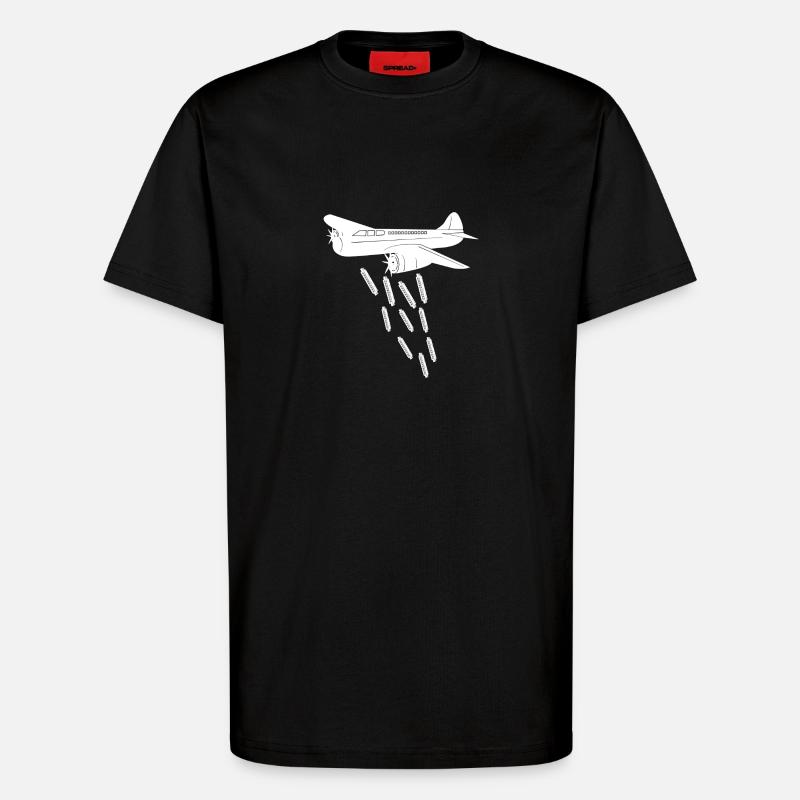Harmonica Harmonica - T-Shirt - made by SPREAD - SOLID BLACK