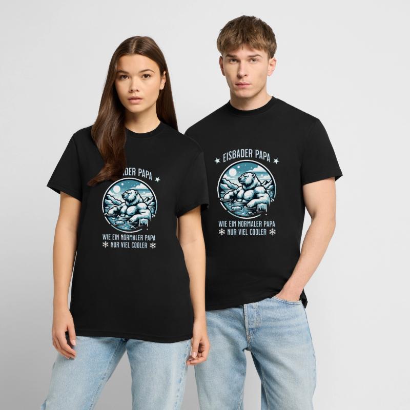 Der Eisbär Eisbader – Kältetherapie im Eisbad T-Shirt - made by SPREAD