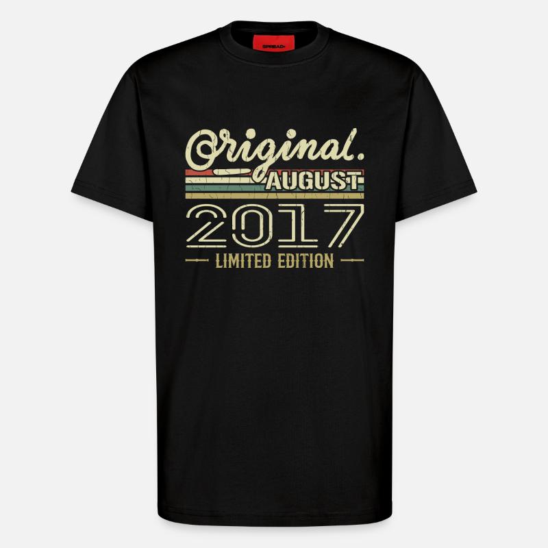 A78 - T-Shirt - made by SPREAD - SOLID BLACK