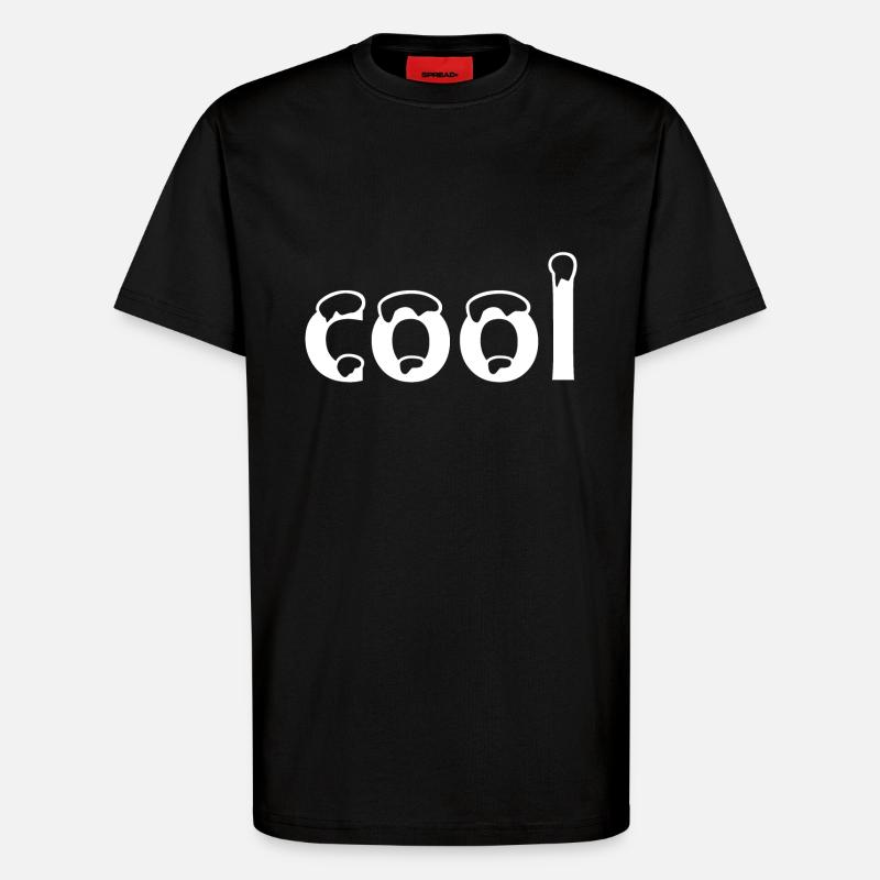 frais - T-shirt bio décontracté fabriqué en UE - SOLID BLACK