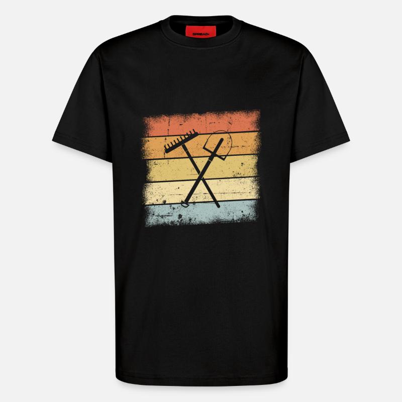 Gärtner Geschenk - T-Shirt - made by SPREAD - SOLID BLACK