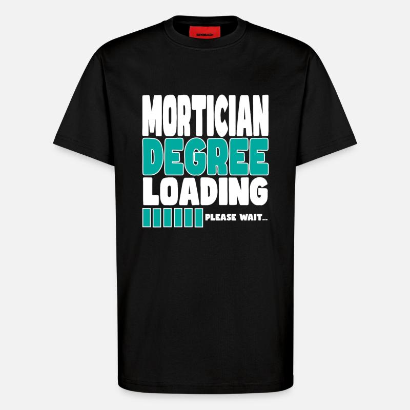 Undertaker invites training - T-Shirt - made by SPREAD - SOLID BLACK