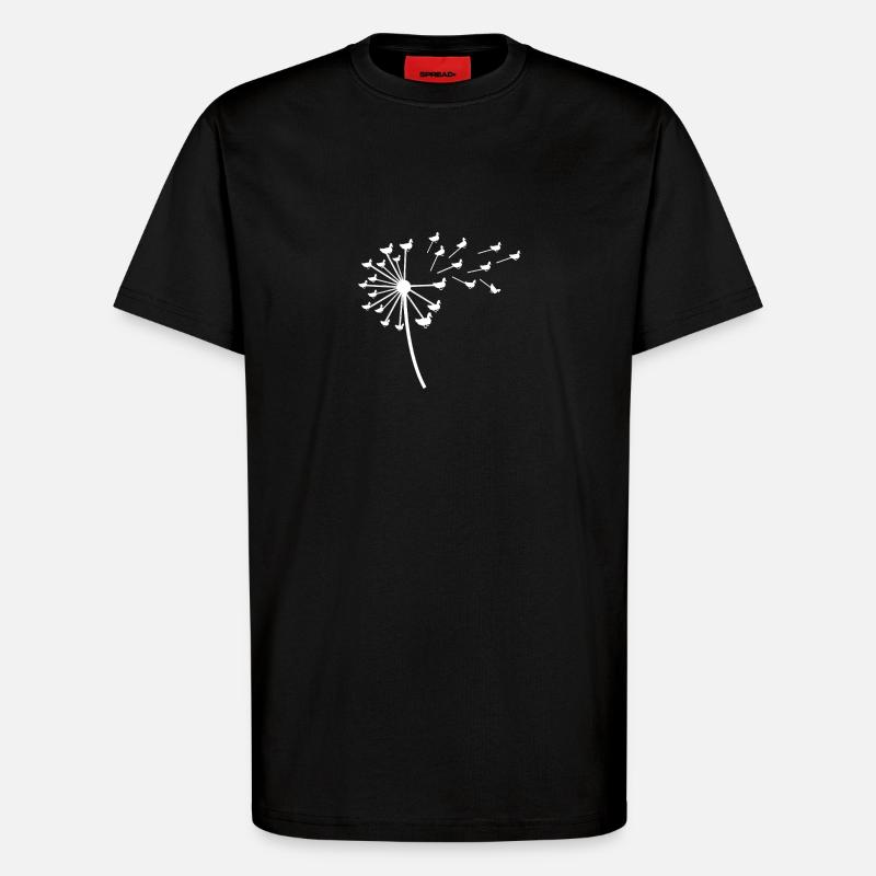 Enten - T-Shirt - made by SPREAD - SOLID BLACK