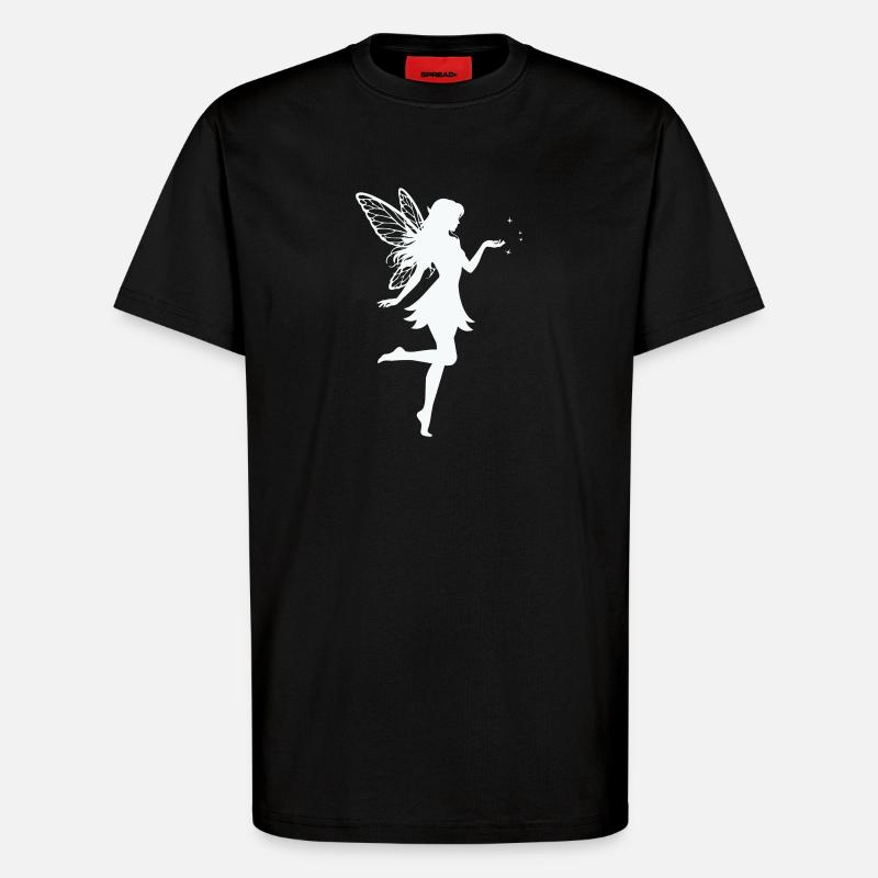 Fee Elfe  - T-Shirt - made by SPREAD - SOLID BLACK