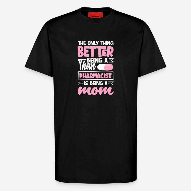 Apotheker Pharmazeutisch-technischer - T-Shirt - made by SPREAD - SOLID BLACK