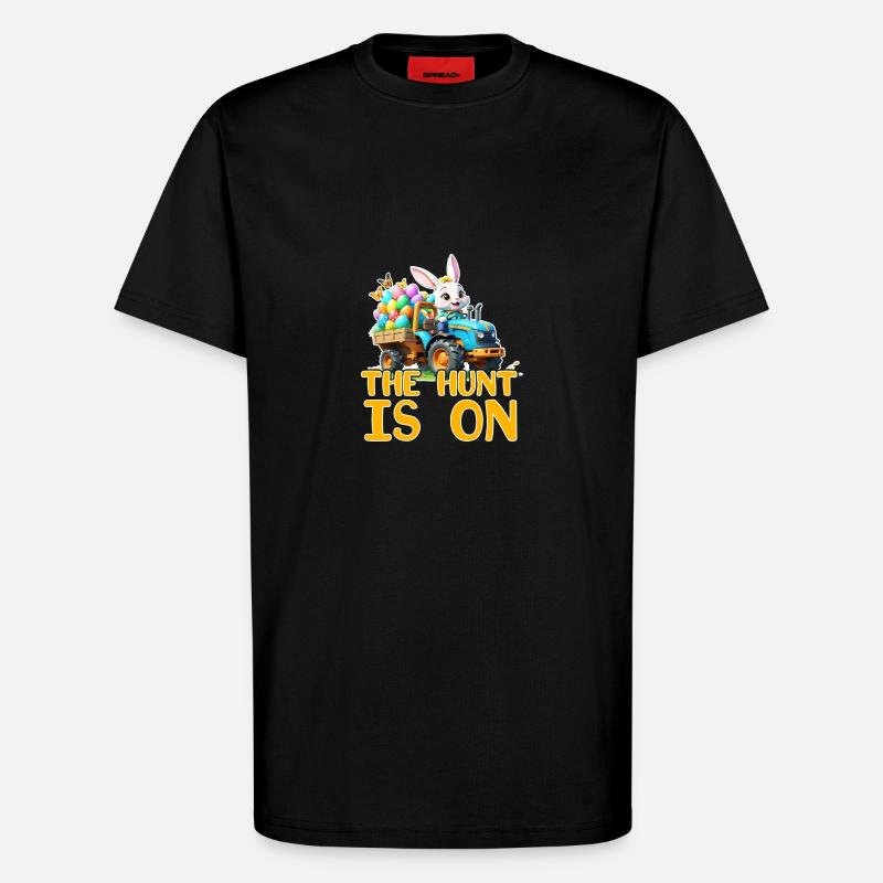 Die Jagd hat begonnen - T-Shirt - made by SPREAD - SOLID BLACK