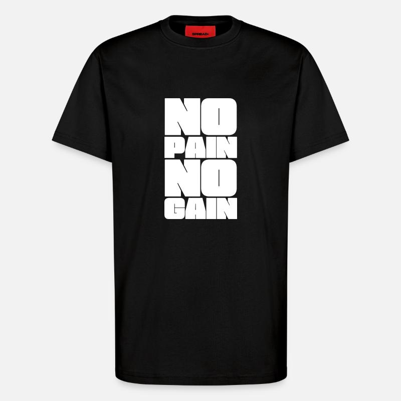 On n’a rien sans rien - T-shirt bio décontracté fabriqué en UE - SOLID BLACK