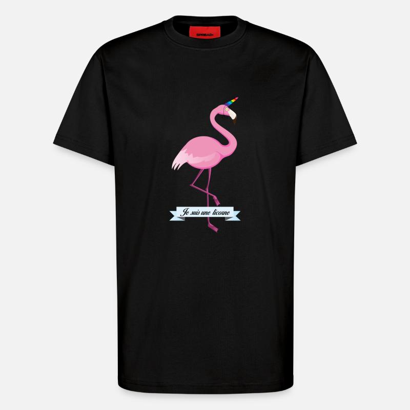 Ich bin ein Einhorn - T-Shirt - made by SPREAD - SOLID BLACK