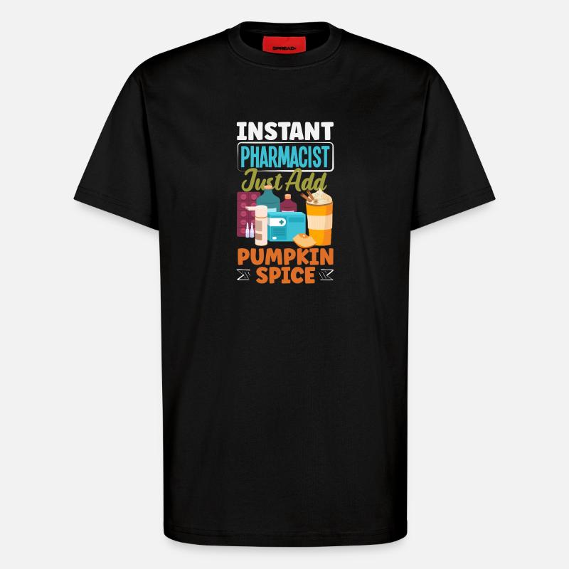 Apotheker Pharmazeutisch-technischer - T-Shirt - made by SPREAD - SOLID BLACK