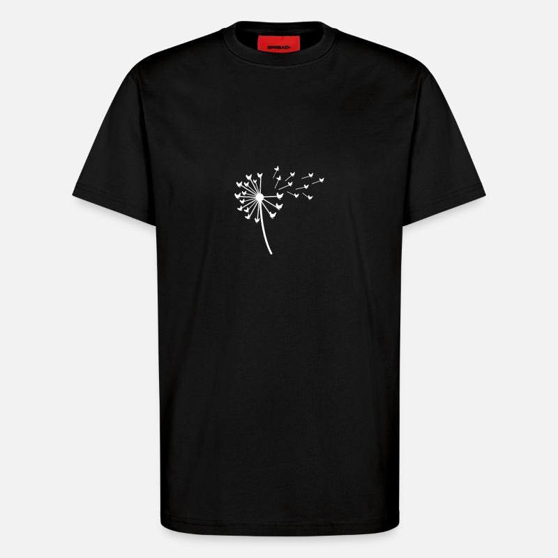 Hühner Henne - T-Shirt - made by SPREAD - SOLID BLACK