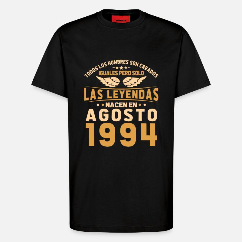 Die Legenden August 1994 - T-Shirt - made by SPREAD - SOLID BLACK