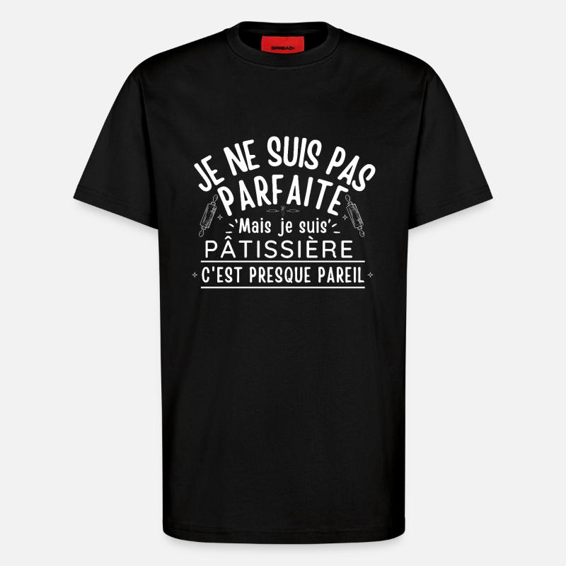 Gebäck Geschenk - T-Shirt - made by SPREAD - SOLID BLACK