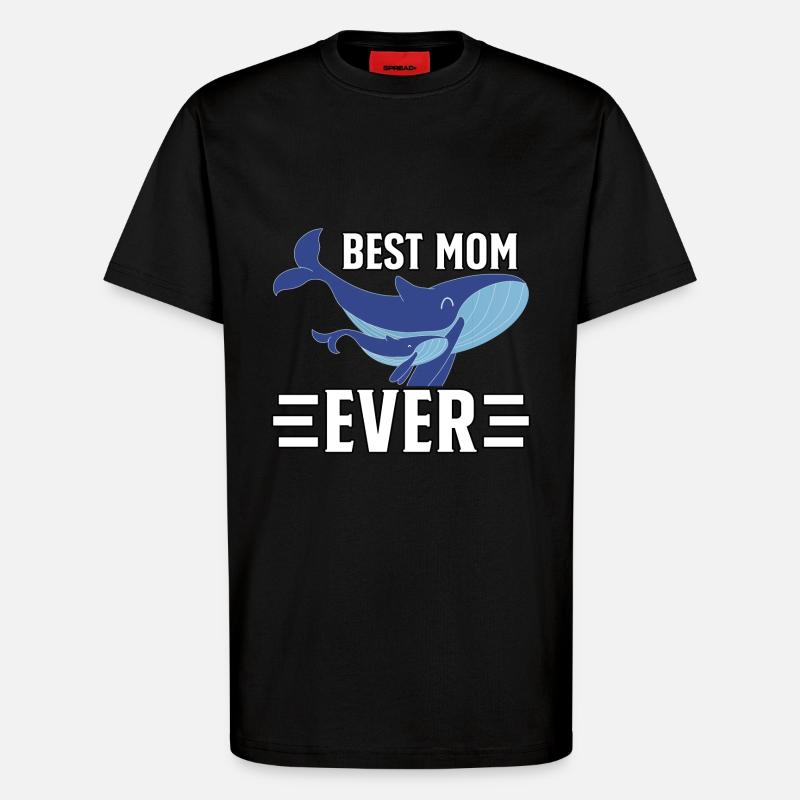 Die beste Mutter aller Zeiten - T-Shirt - made by SPREAD - SOLID BLACK